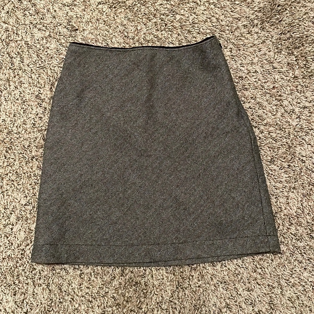 Abercrombie high waist herringbone skirt